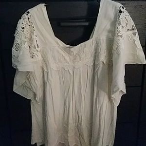 Ivory color blouse